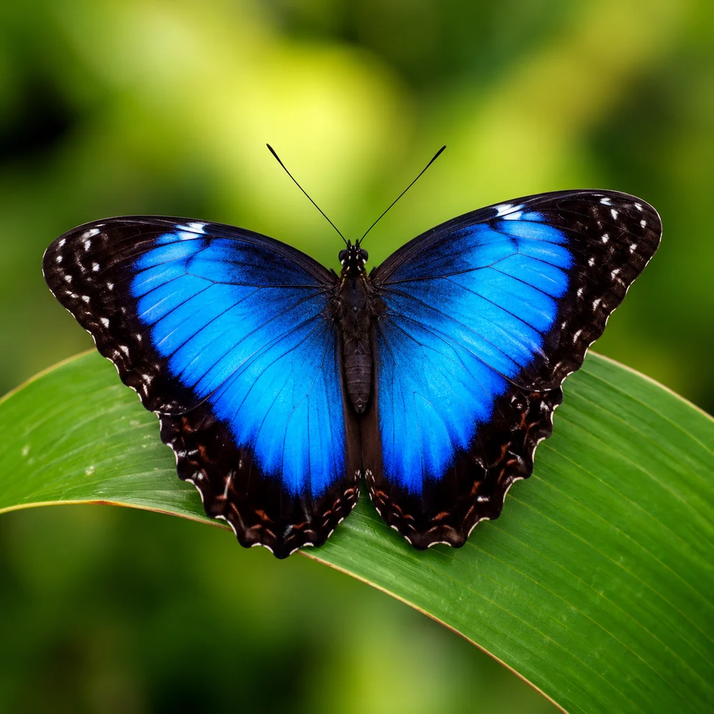 Butterfly reference before tattoo stencil generation